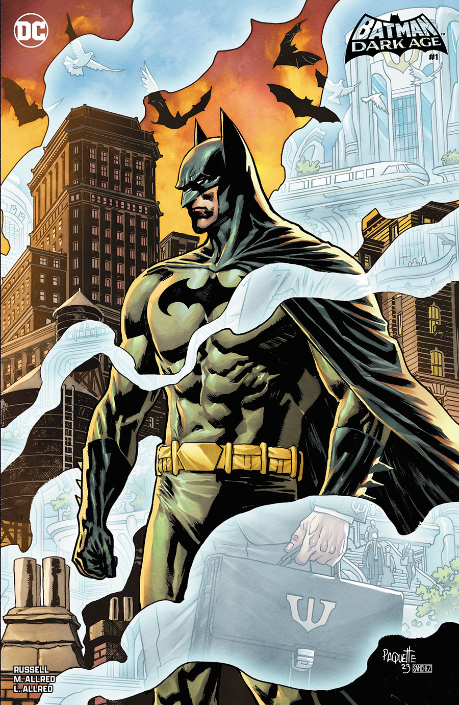 Batman Dark Age #1 Cover B Variant Yanick Paquette Card Stock Cover