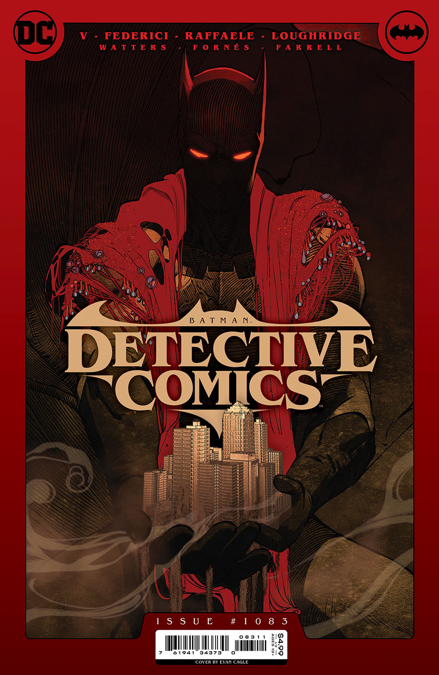 Detective Comics Vol 2 #1083 Cover A Regular Evan Cagle Cover