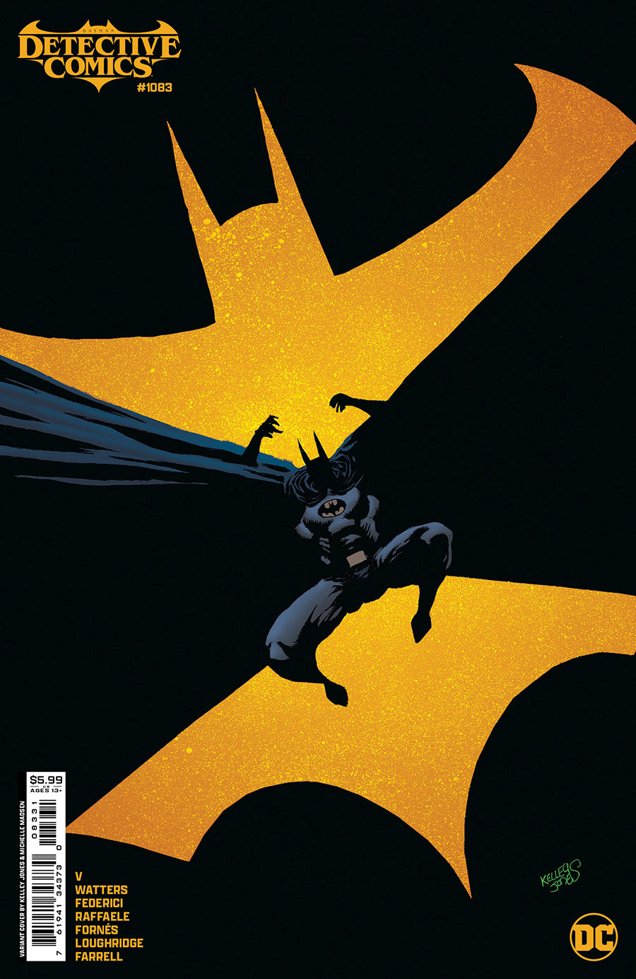 Detective Comics Vol 2 #1083 Cover C Variant Kelley Jones Card Stock Cover