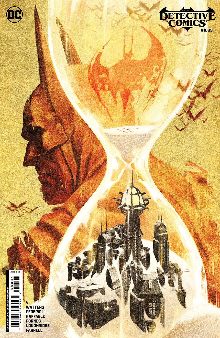 Detective Comics Vol 2 #1083 Cover D Incentive Sebastian Fiumara Card Stock Variant Cover
