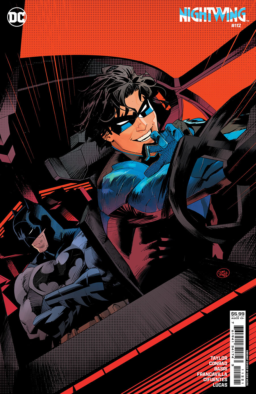 Nightwing Vol 4 #112 Cover B Variant Dan Mora Card Stock Cover