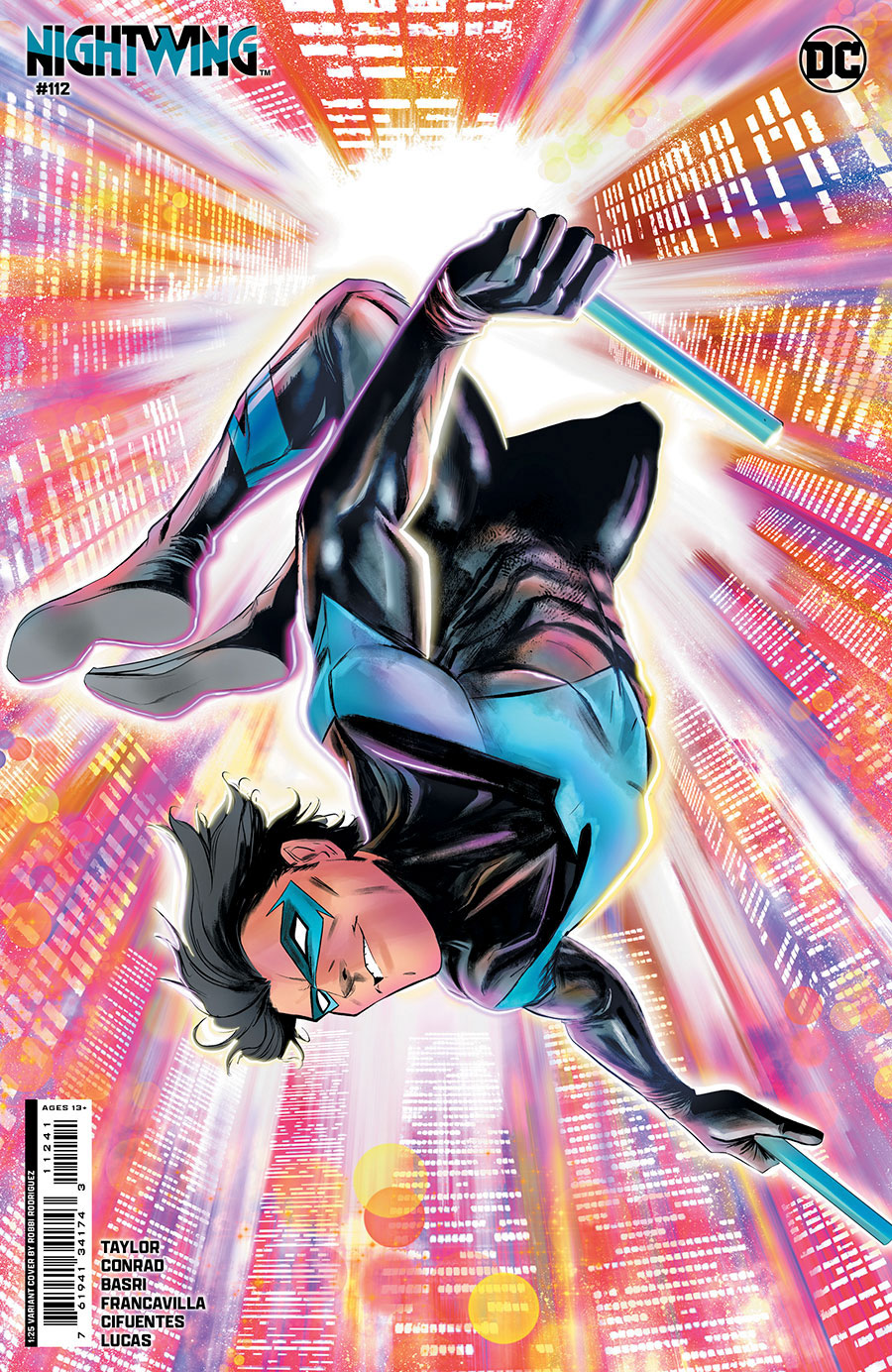 Nightwing Vol 4 #112 Cover D Incentive Robbi Rodriguez Card Stock Variant Cover