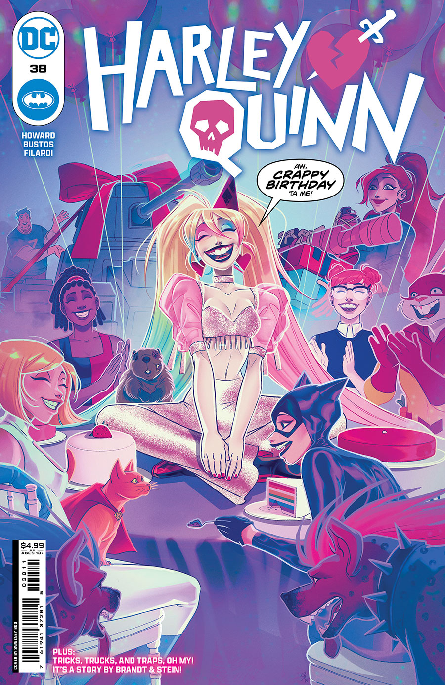 Harley Quinn Vol 4 #38 Cover A Regular Sweeney Boo Cover
