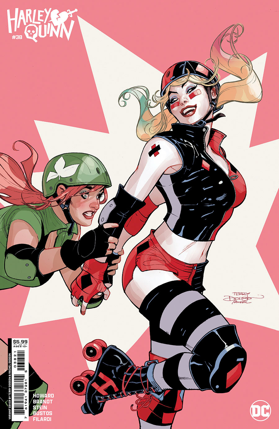 Harley Quinn Vol 4 #38 Cover B Variant Terry Dodson & Rachel Dodson Card Stock Cover