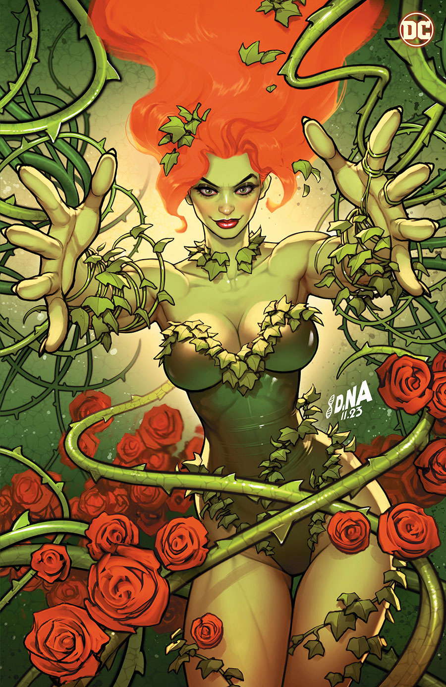 Poison Ivy #20 Cover F Incentive David Nakayama Virgin Card Stock Variant Cover