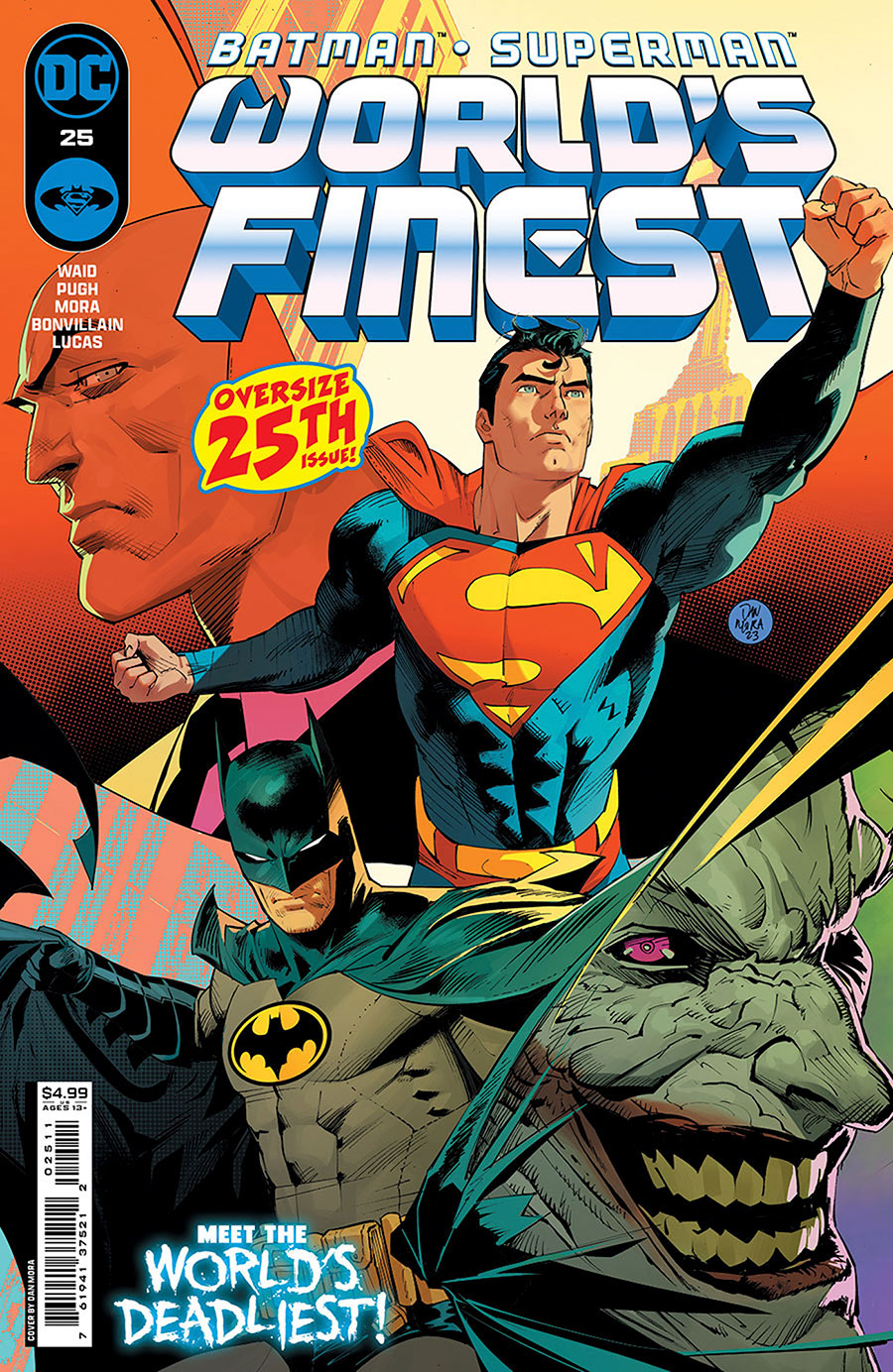 Batman Superman Worlds Finest #25 Cover A Regular Dan Mora & Steve Pugh Cover