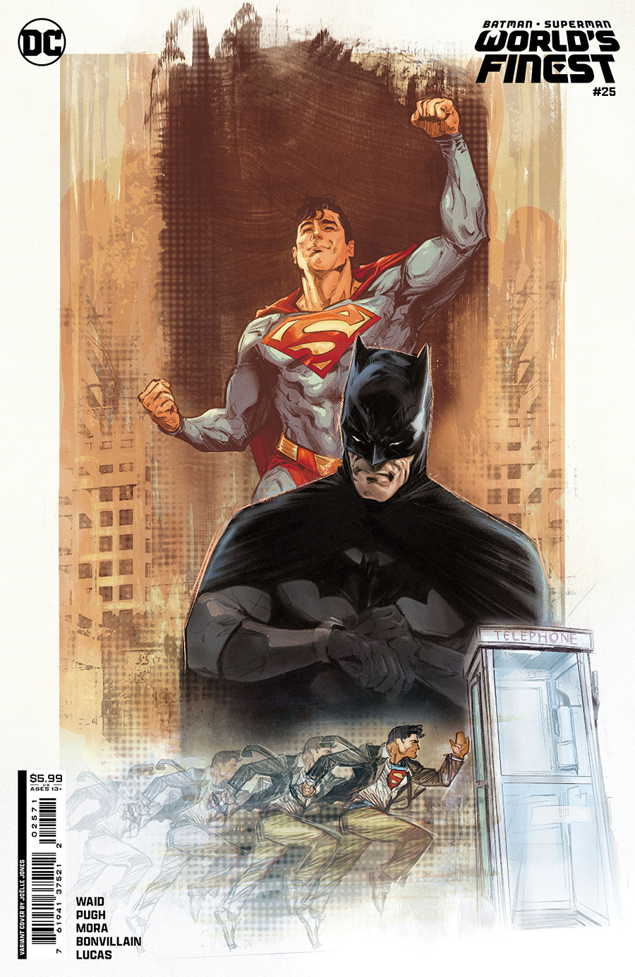 Batman Superman Worlds Finest #25 Cover E Variant Joelle Jones Card Stock Cover