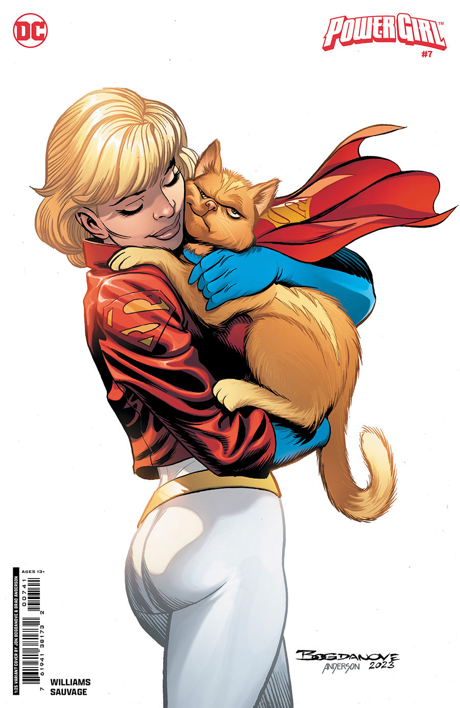 Power Girl Vol 3 #7 Cover F Incentive Jon Bogdanove Card Stock Variant Cover