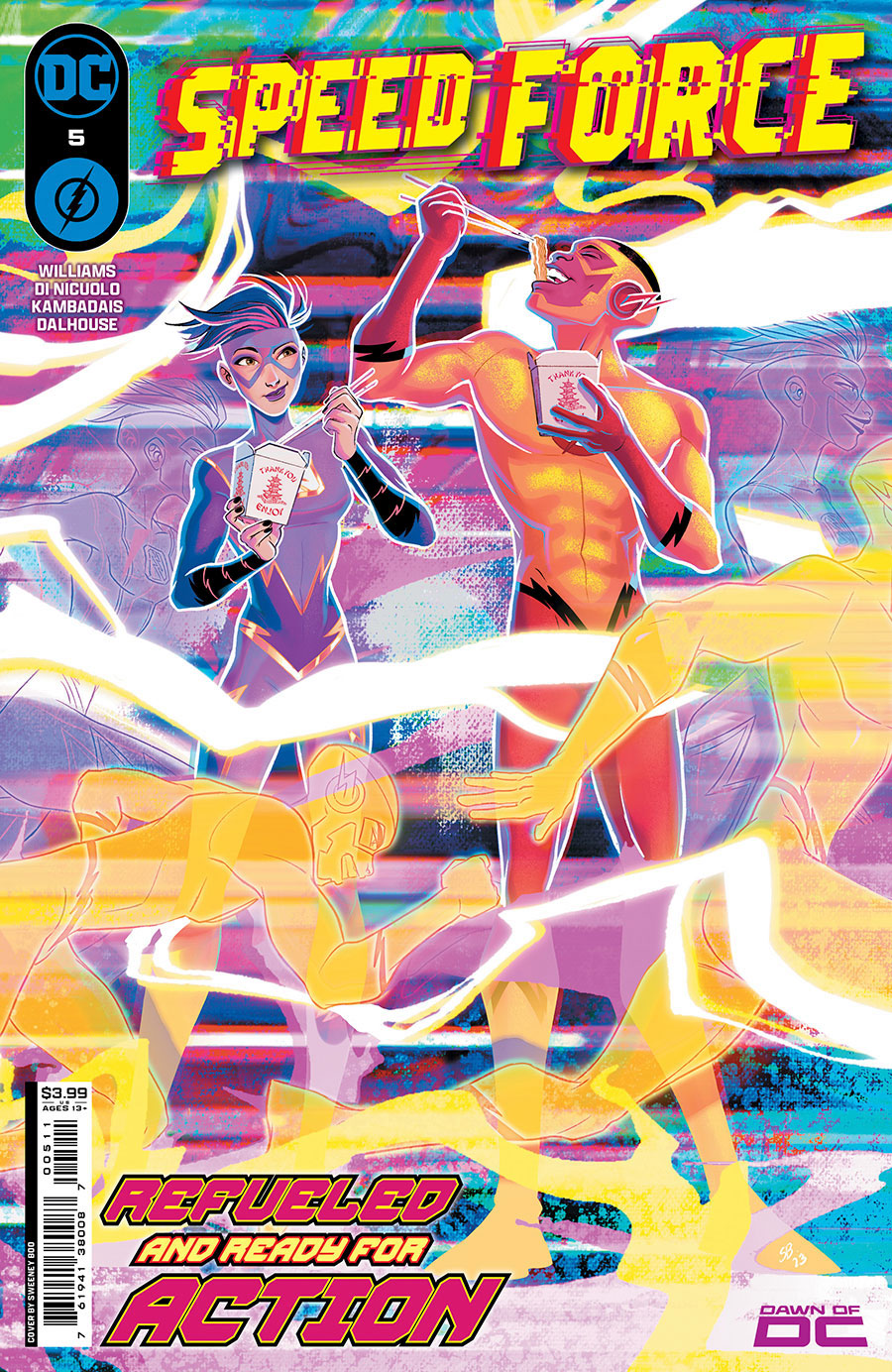 Speed Force #5 Cover A Regular Sweeney Boo Cover