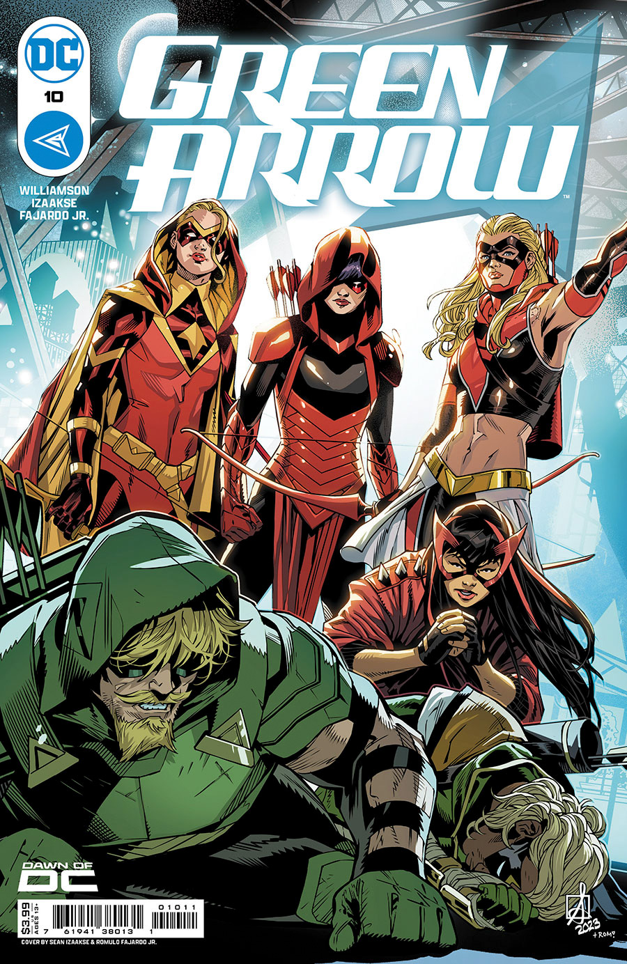 Green Arrow Vol 8 #10 Cover A Regular Sean Izaakse Cover