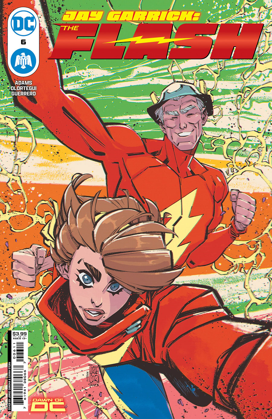 Jay Garrick The Flash #6 Cover A Regular Jorge Corona Cover