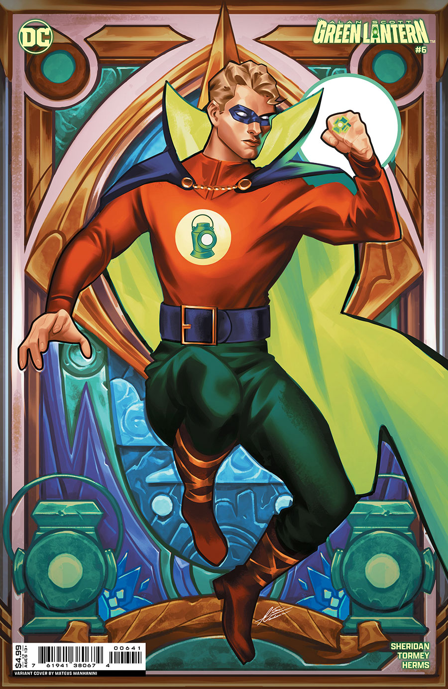 Alan Scott The Green Lantern #6 Cover C Variant Mateus Manhanini Card Stock Cover