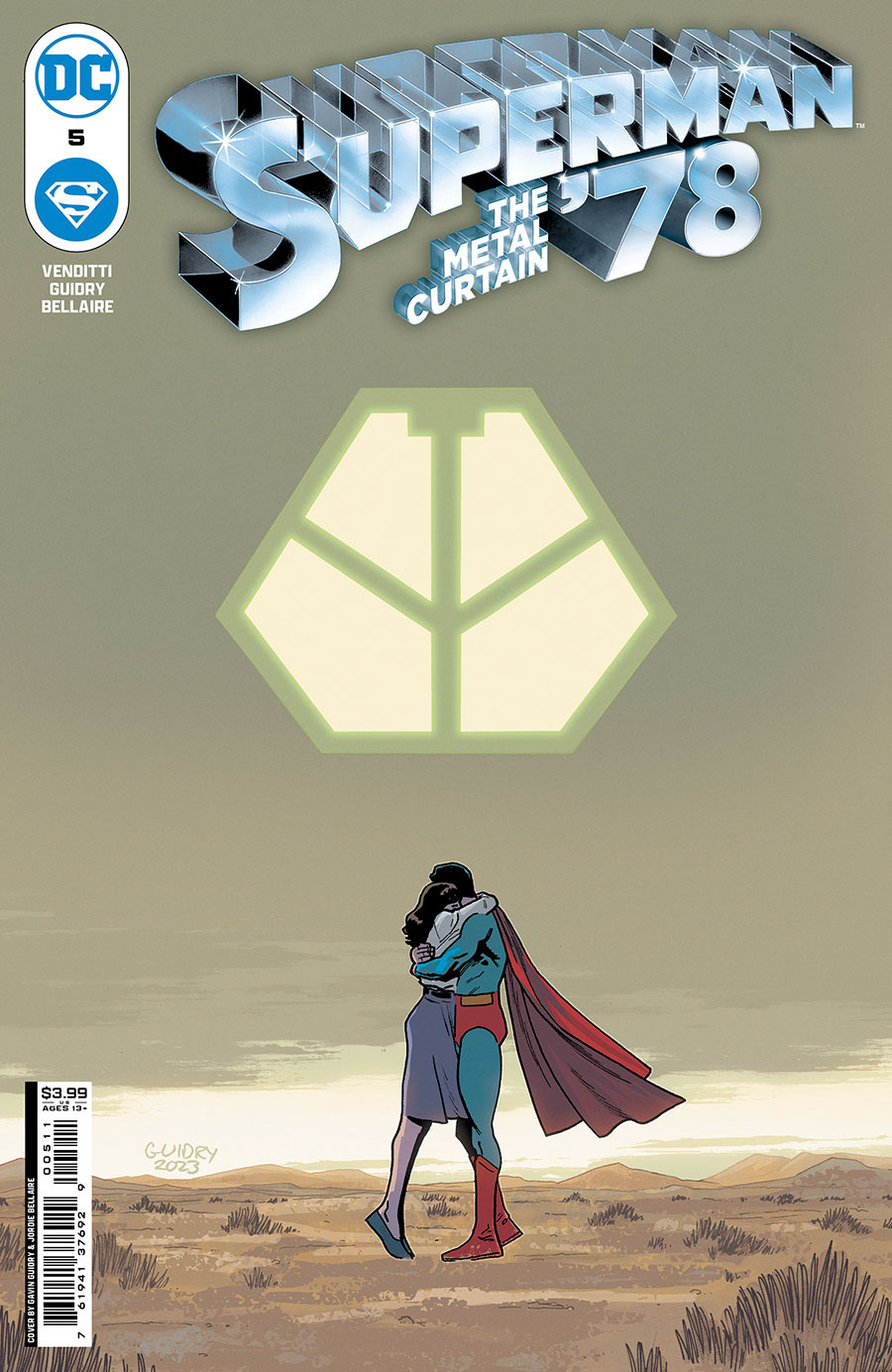 Superman 78 The Metal Curtain #5 Cover A Regular Gavin Guidry Cover