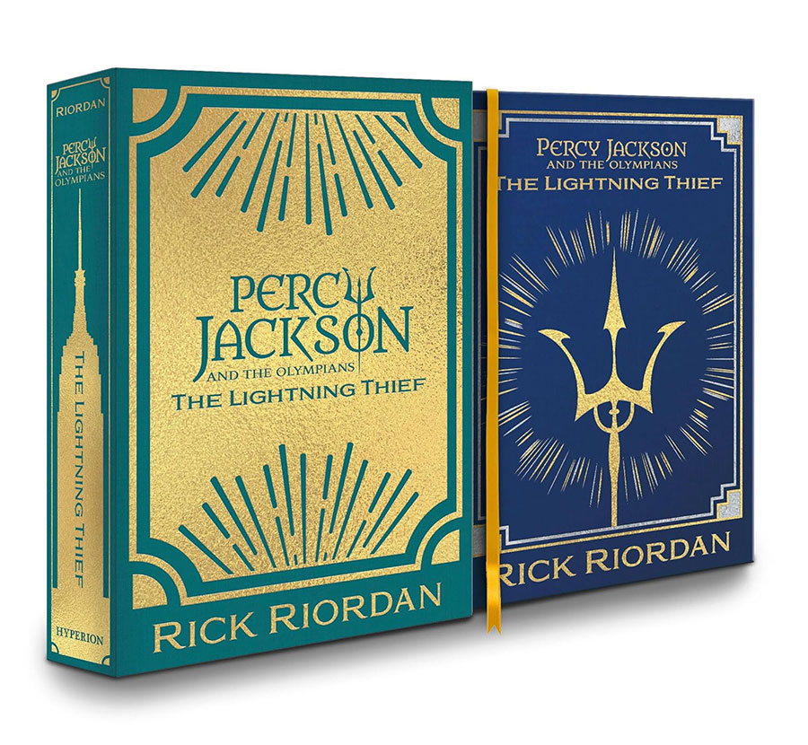 Percy Jackson And The Olympians The Lightning Thief Deluxe Collectors Edition HC