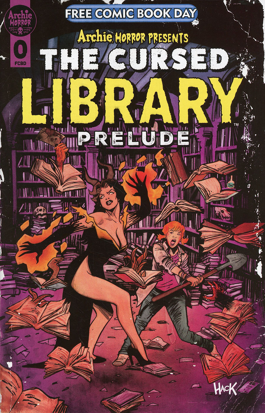 FCBD 2024 Archie Horror Presents Cursed Library Prelude - FREE - Limit 1 Per Customer