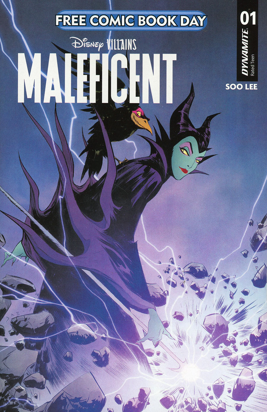 FCBD 2024 Disney Villains Maleficent #1 - FREE - Limit 1 Per Customer