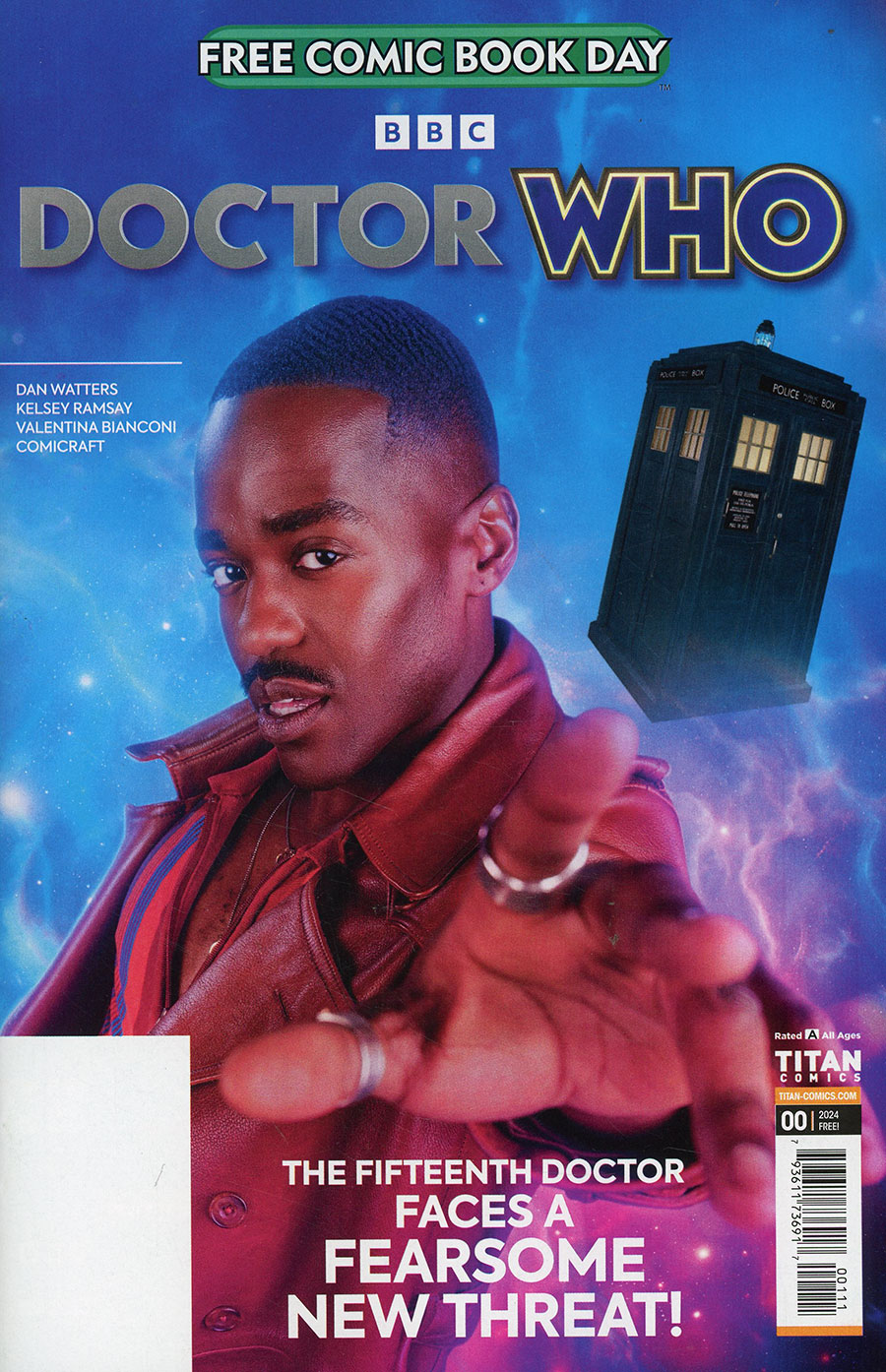 FCBD 2024 Doctor Who 15th Doctor - FREE - Limit 1 Per Customer