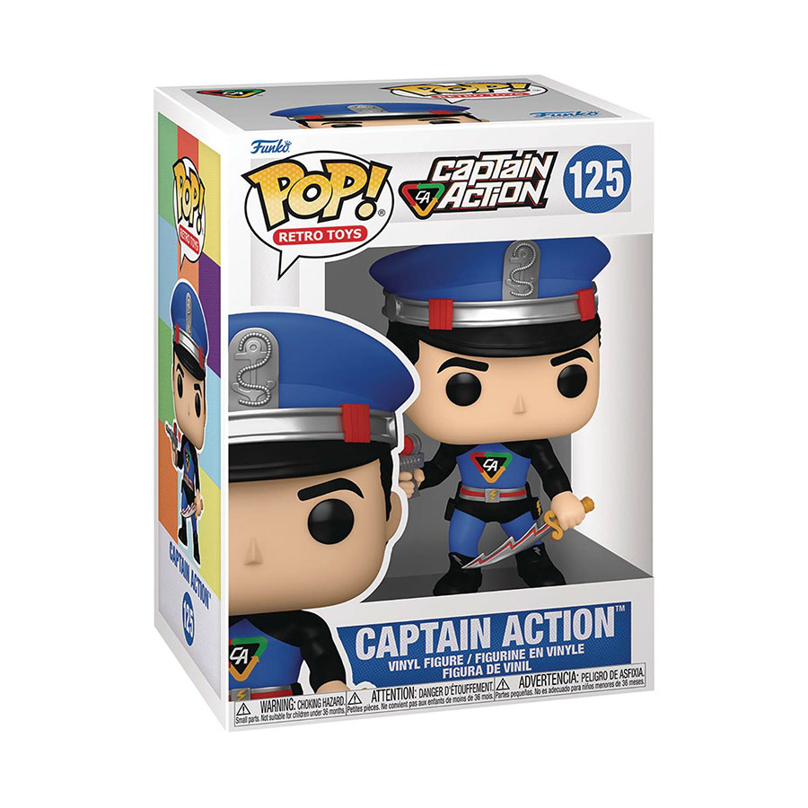 POP Retro Toys Captain Action Vinyl Figure