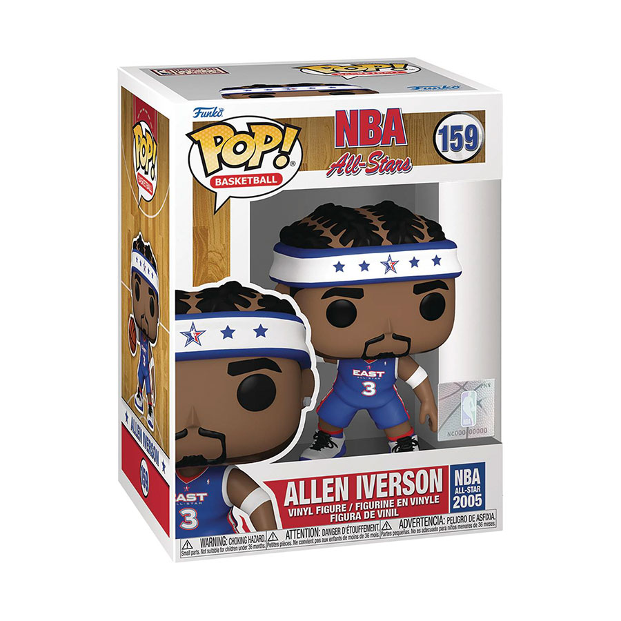 POP NBA Legends Allen Iverson (2005) Vinyl Figure