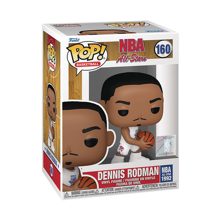 POP NBA Legends Dennis Rodman (1992) Vinyl Figure