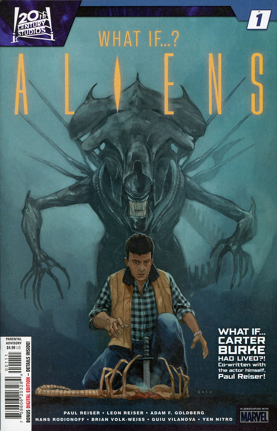Aliens What If #1 Cover A Regular Phil Noto Cover