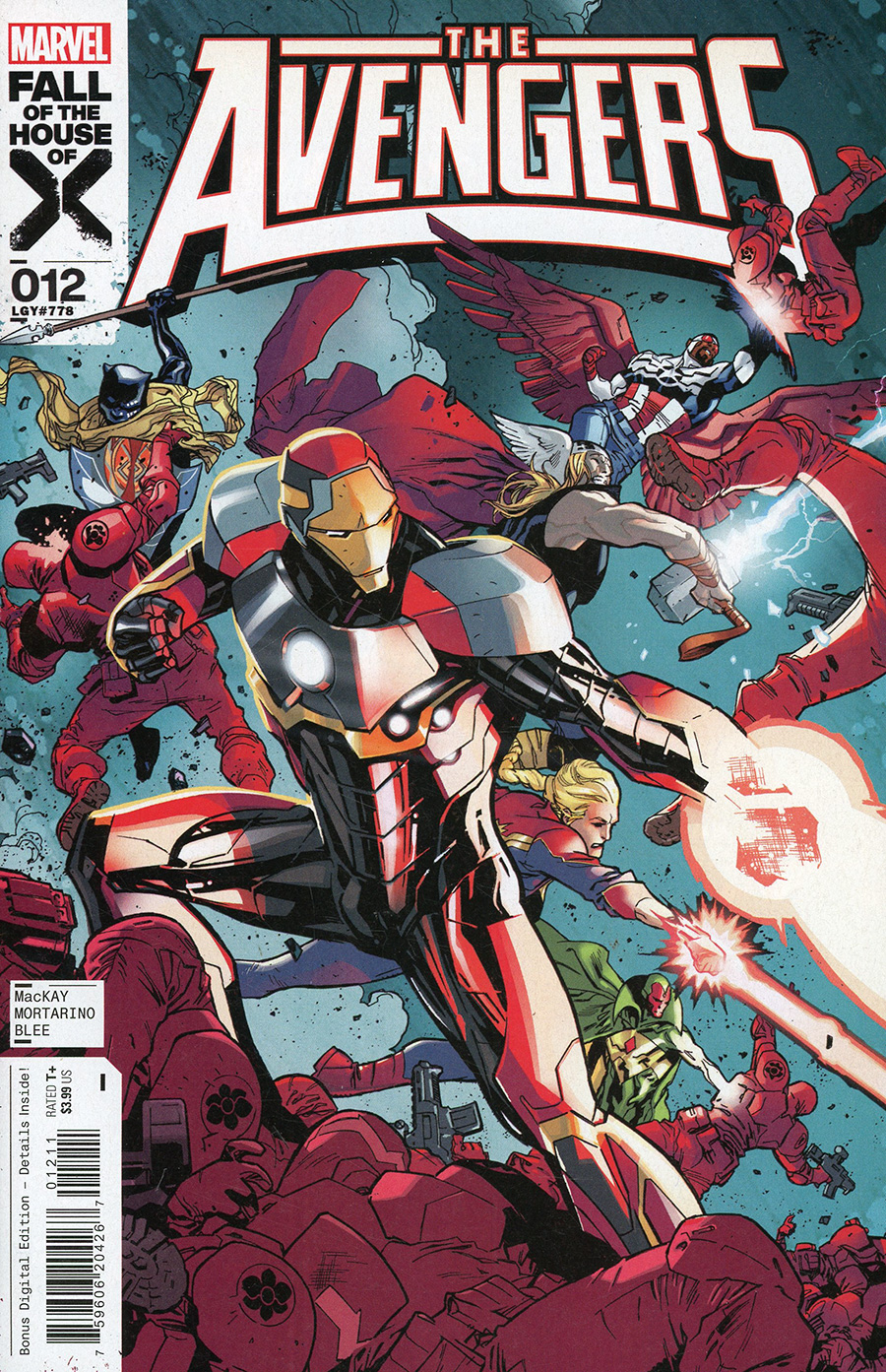 Avengers Vol 8 #12 Cover A Regular Stuart Immonen Cover (Fall Of The House Of X Tie-In)