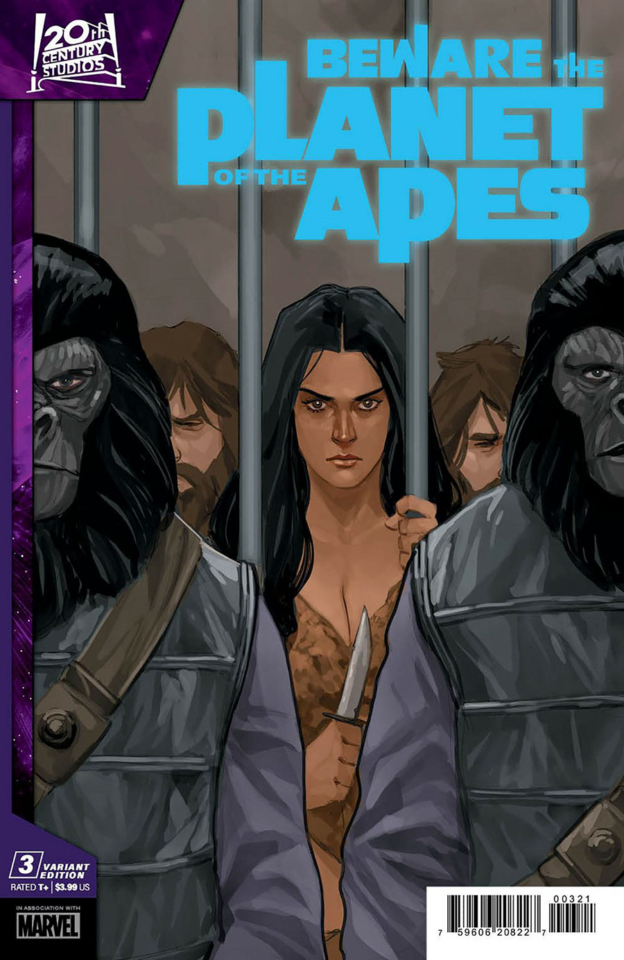 Beware The Planet Of The Apes #3 Cover B Variant Phil Noto Cover