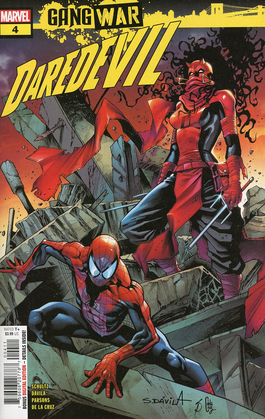 Daredevil Gang War #4 Cover A Regular Sergio Davila Cover