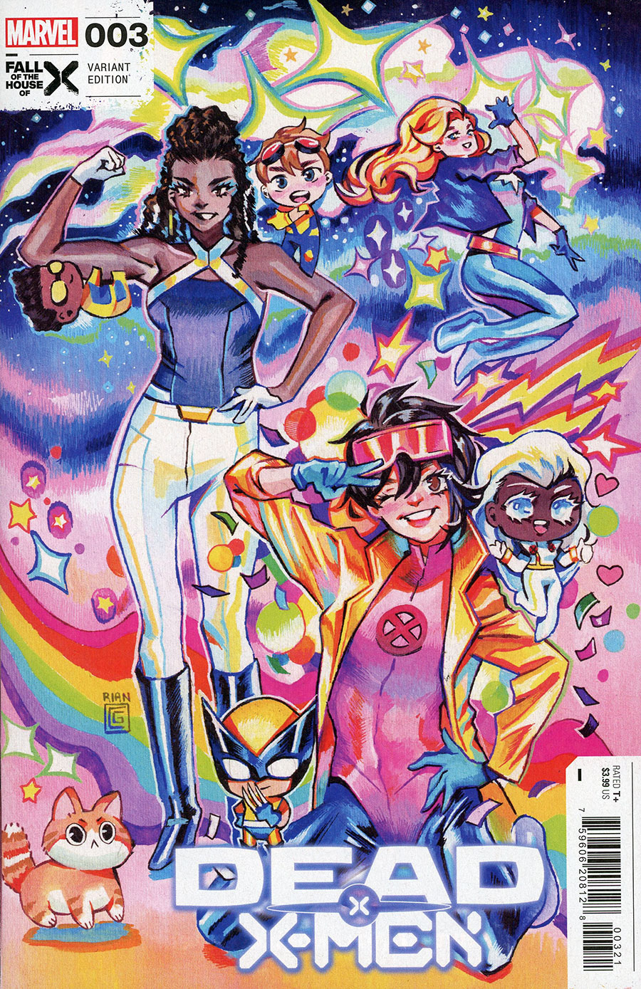Dead X-Men #3 Cover C Variant Rian Gonzales Cover