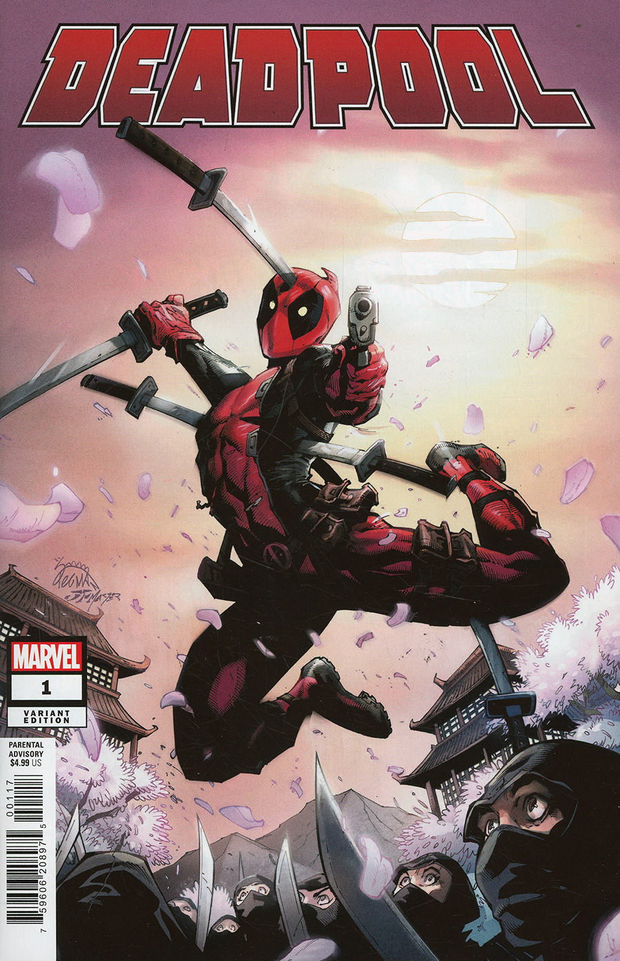 Deadpool Vol 9 #1 Cover J Incentive Ryan Stegman Variant Cover