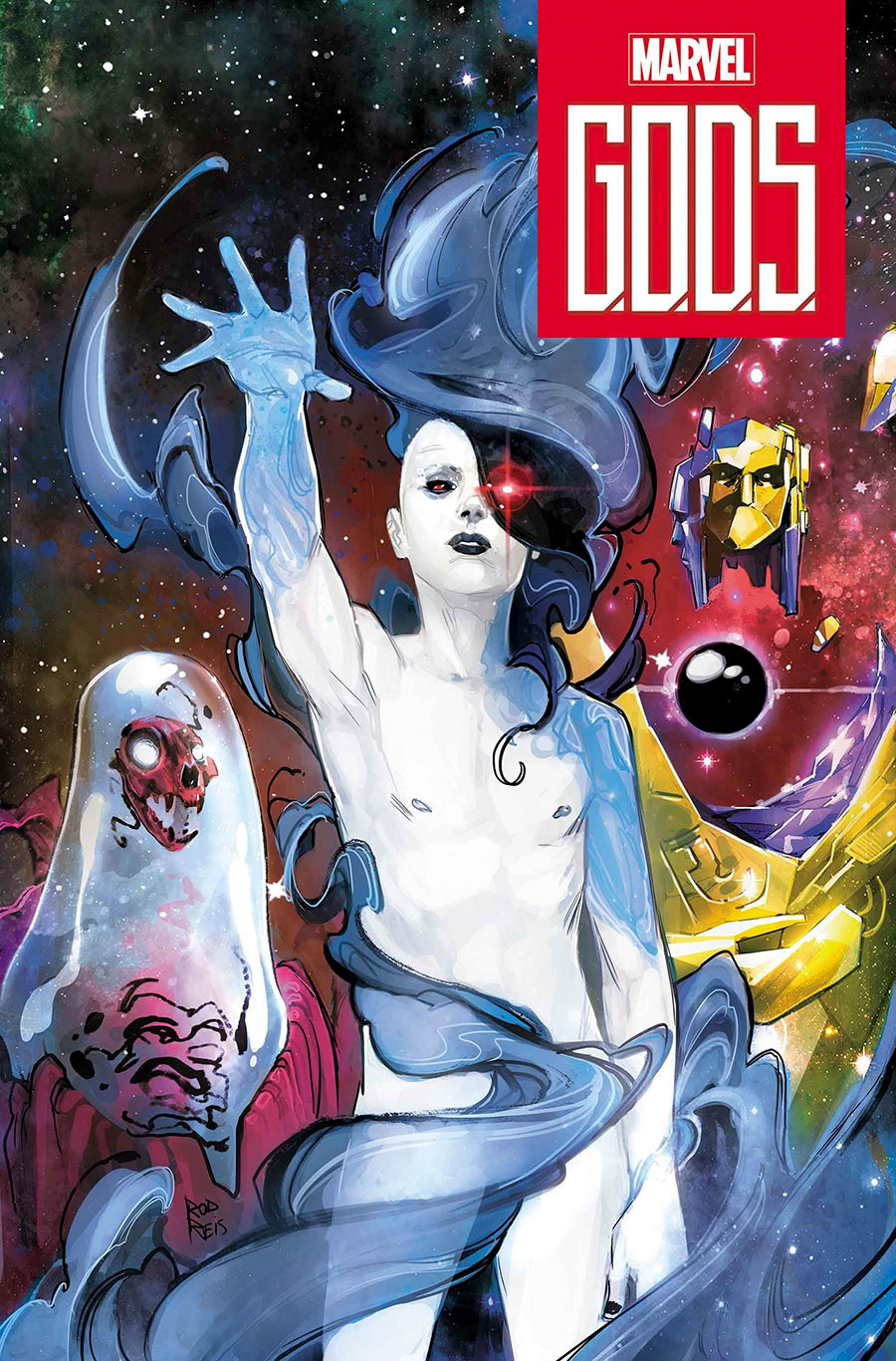 G.O.D.S. #6 Cover D Variant Rod Reis Cover