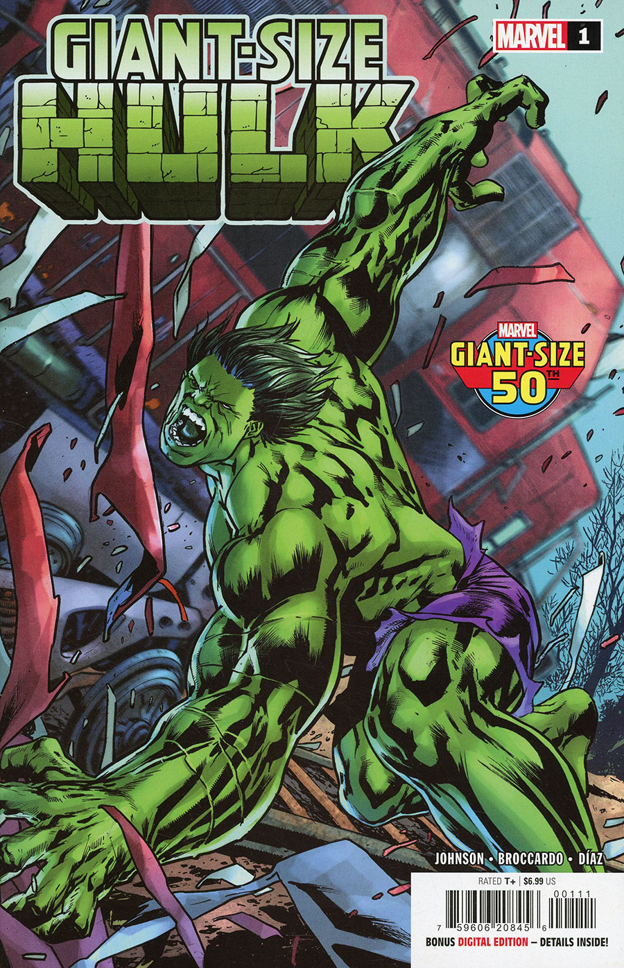 Giant Size Incredible Hulk (2024) #1 (One Shot) Cover A Regular Bryan Hitch Cover