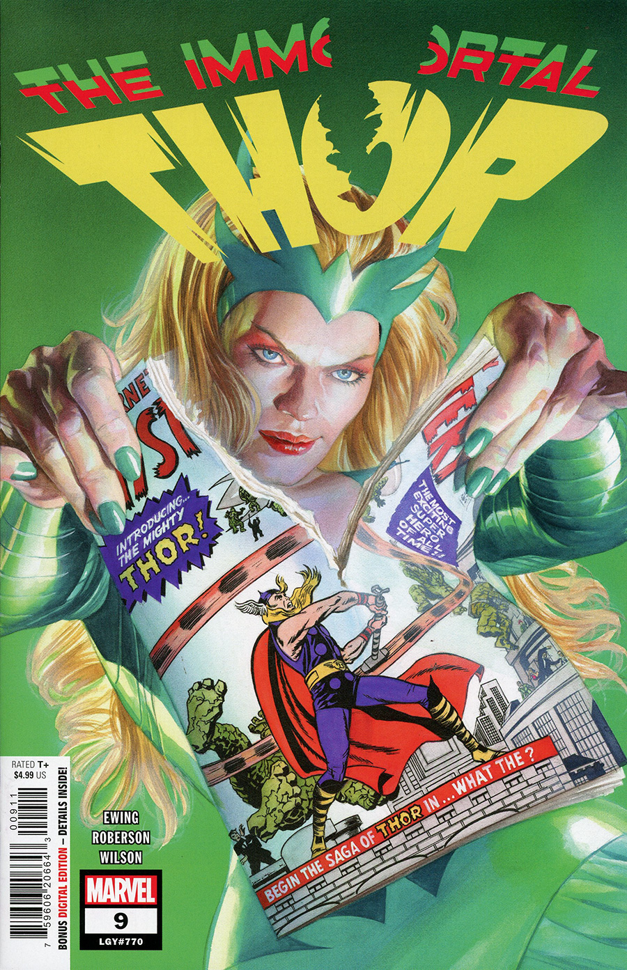 Immortal Thor #9 Cover A Regular Alex Ross Cover