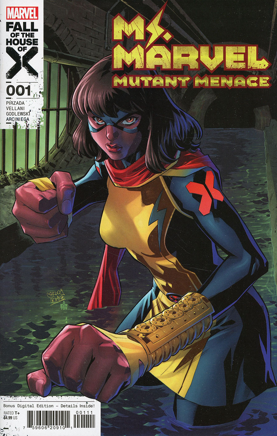 Ms Marvel Mutant Menace #1 Cover A Regular Carlos Gomez Cover