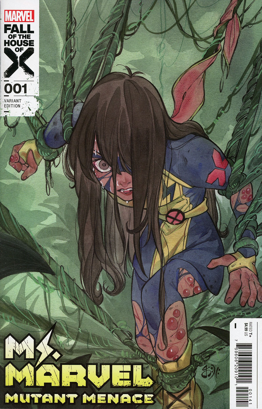 Ms Marvel Mutant Menace #1 Cover D Variant Peach Momoko Cover