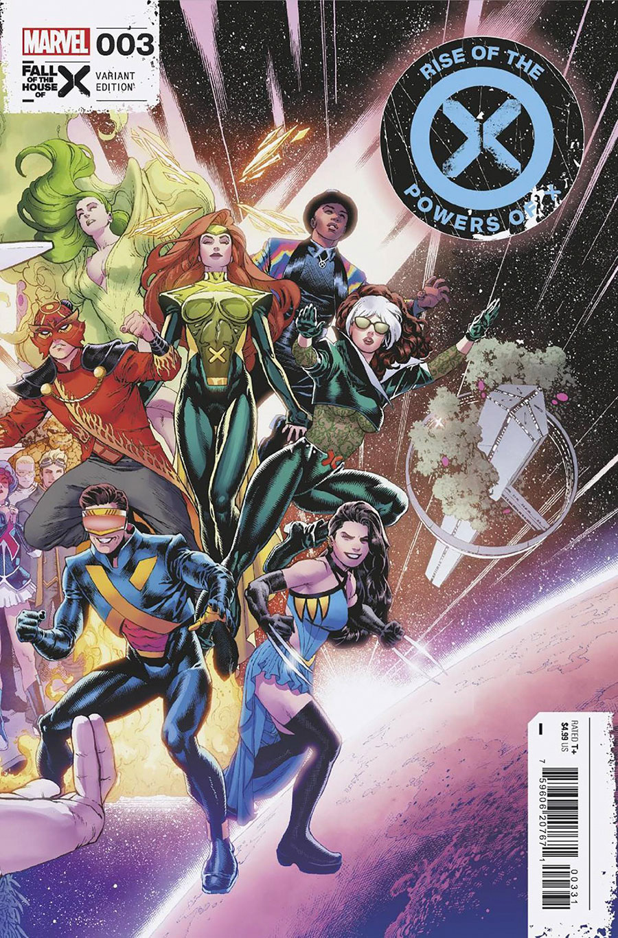 Rise Of The Powers Of X #3 Cover B Variant Paulo Siqueira Connecting Cover