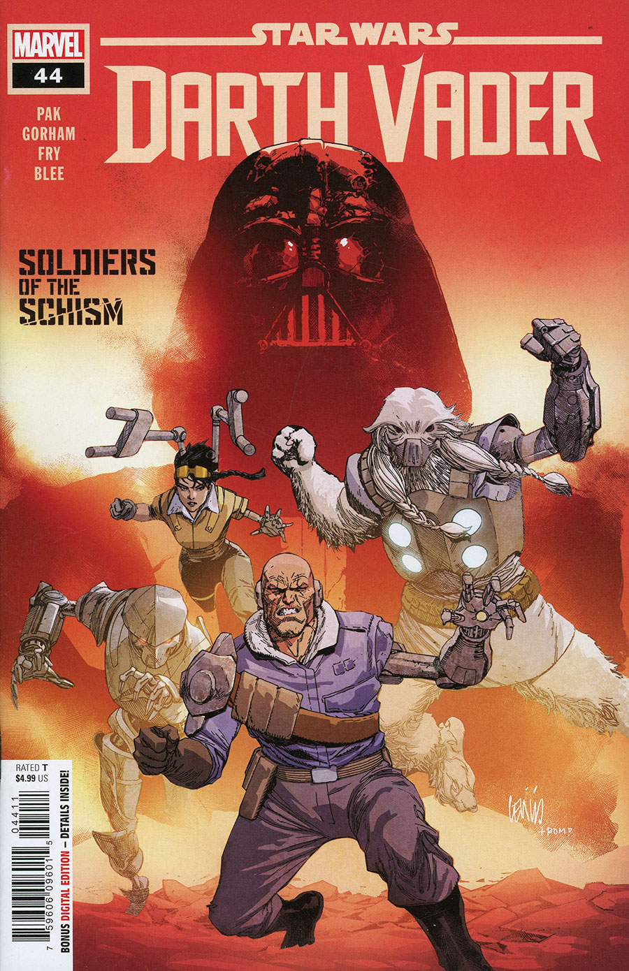 Star Wars Darth Vader #44 Cover A Regular Leinil Francis Yu Cover