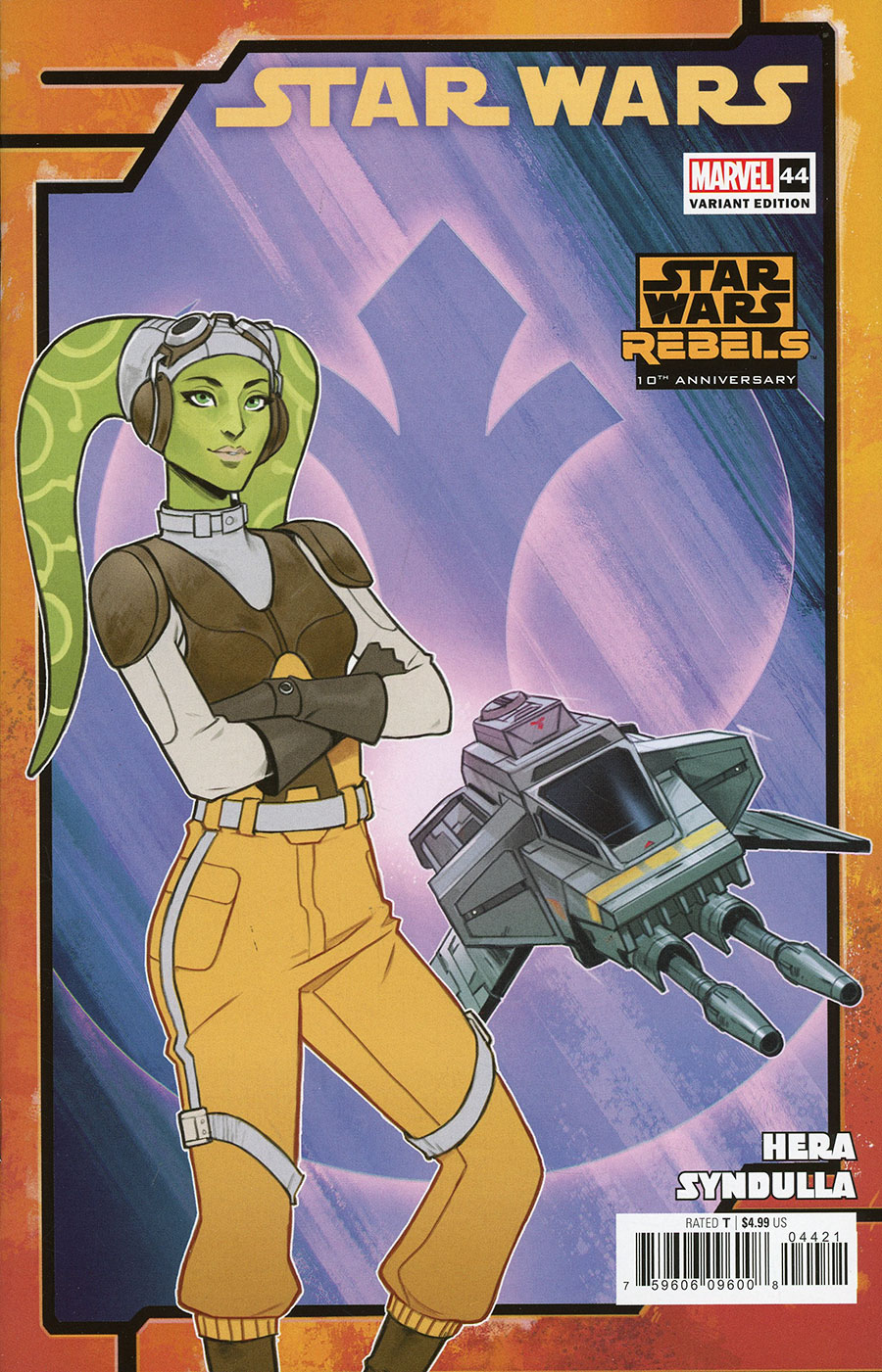 Star Wars Vol 5 #44 Cover C Variant Caspar Wijngaard Star Wars Rebels 10th Anniversary Hera Syndulla Cover