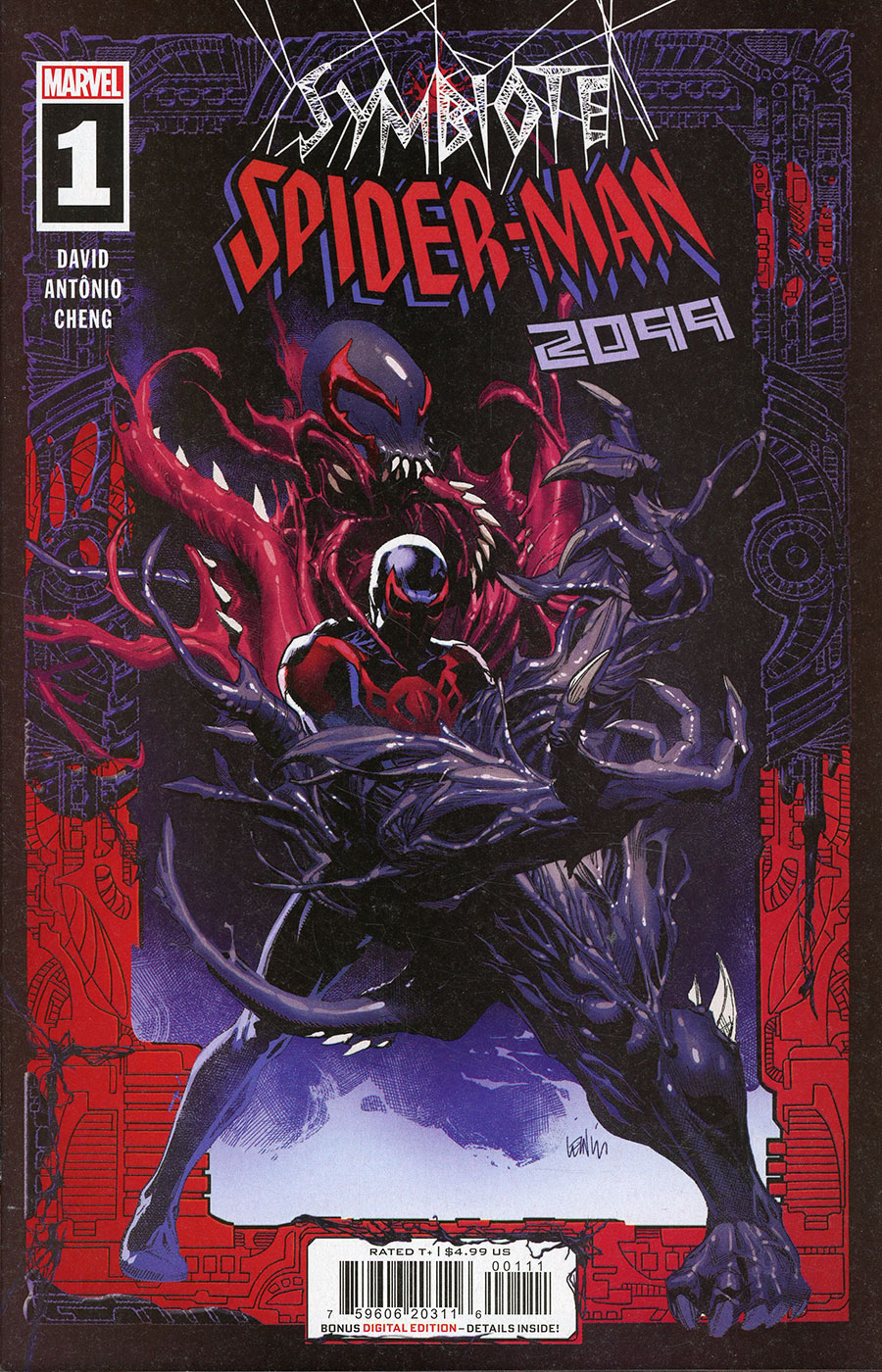 Symbiote Spider-Man 2099 #1 Cover A Regular Leinil Francis Yu Cover