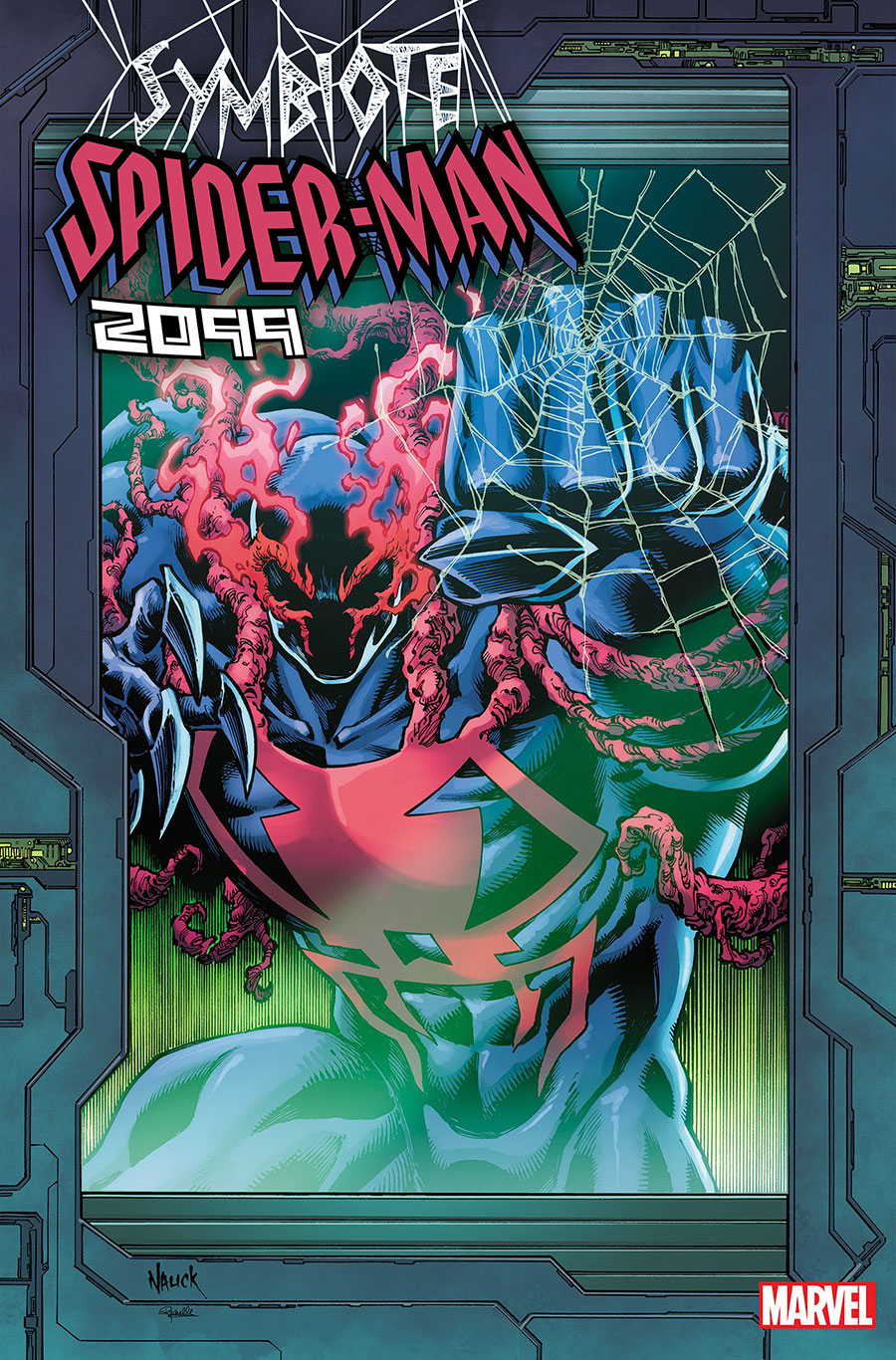 Symbiote Spider-Man 2099 #1 Cover B Variant Todd Nauck Windowshades Cover
