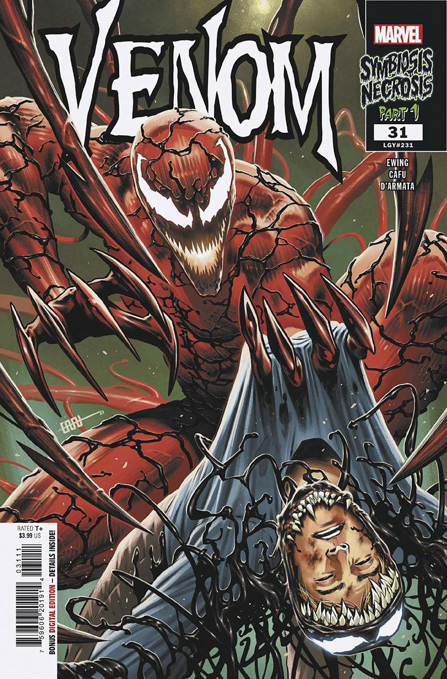 Venom Vol 5 #31 Cover A Regular CAFU Cover (Symbiosis Necrosis Part 1)