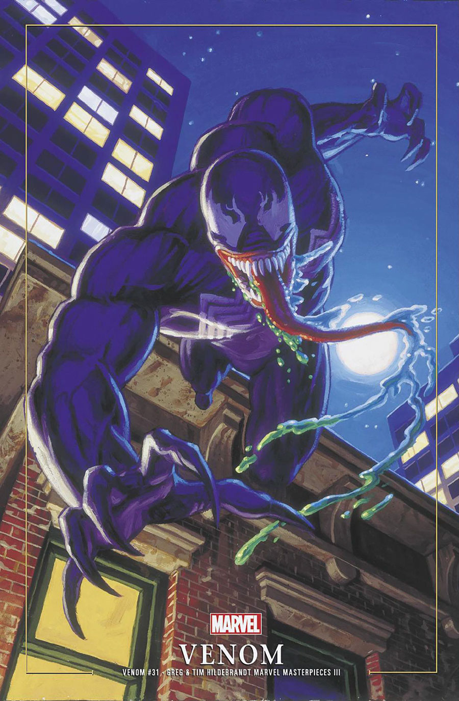 Venom Vol 5 #31 Cover C Variant Marvel Masterpieces III Venom Cover (Symbiosis Necrosis Part 1)