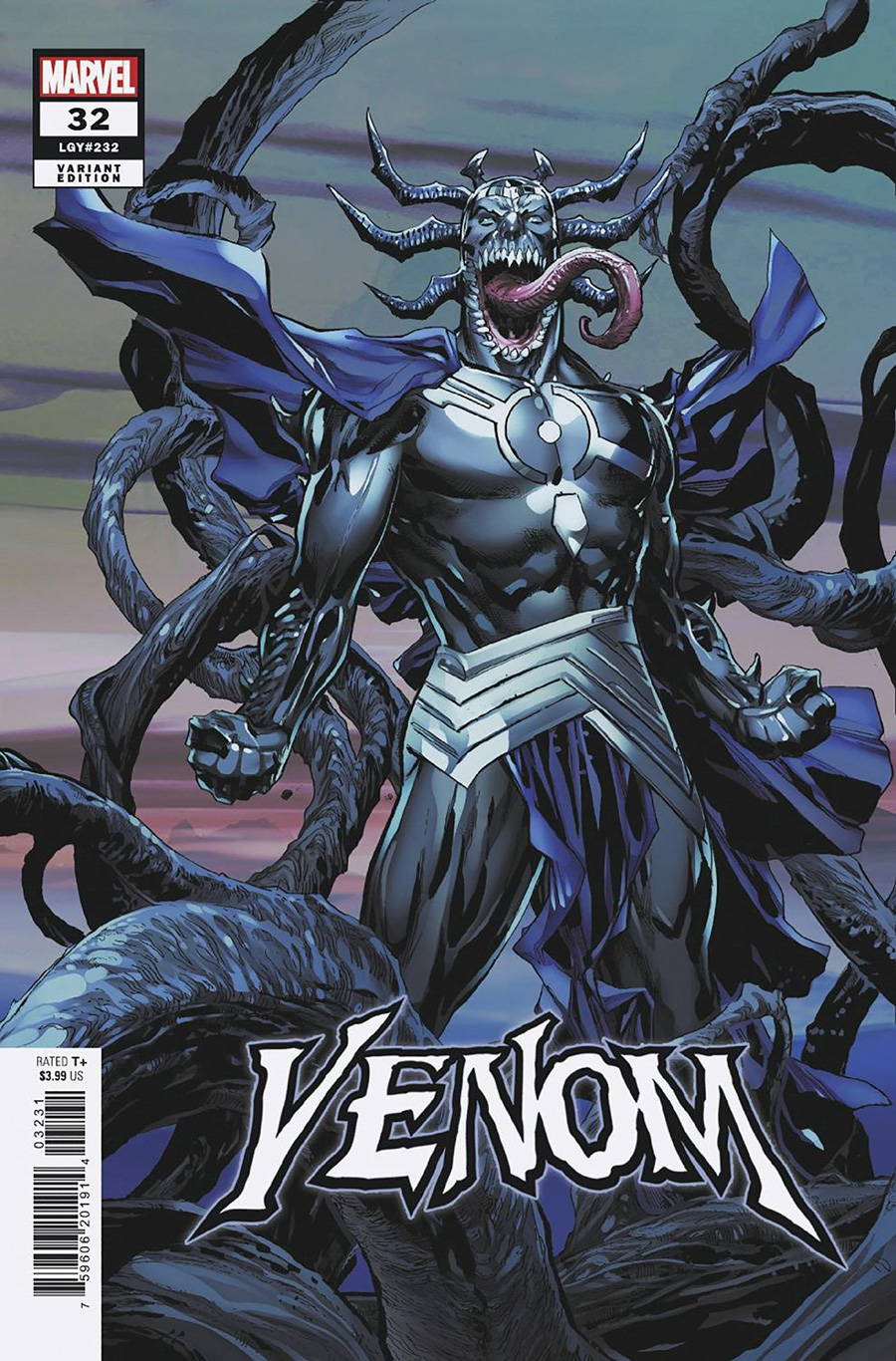 Venom Vol 5 #32 Cover B Variant Ken Lashley Connecting Cover (Symbiosis Necrosis Part 3)
