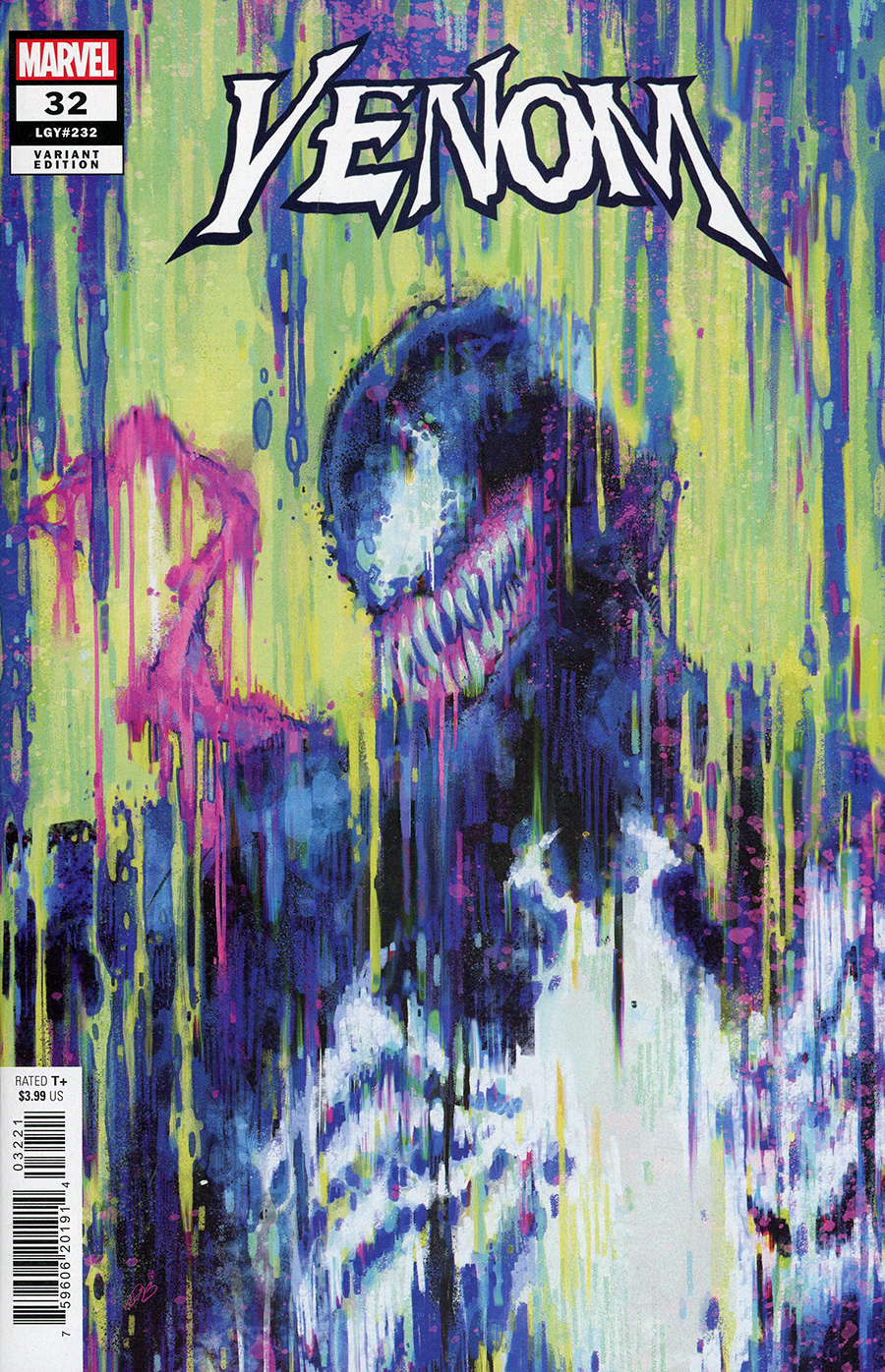Venom Vol 5 #32 Cover E Variant Rose Besch Cover (Symbiosis Necrosis Part 3)