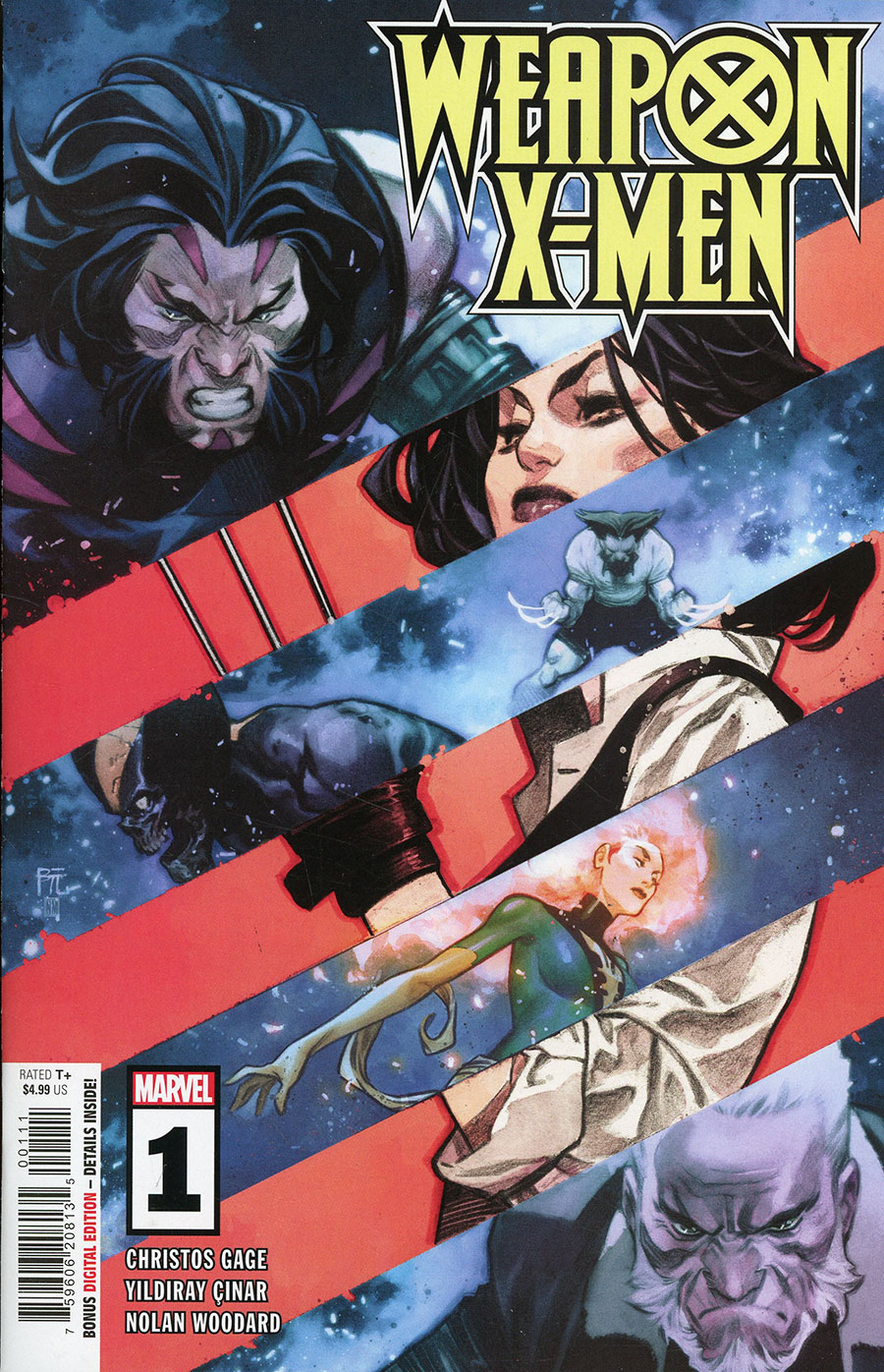 Weapon X-Men #1 Cover A Regular Dike Ruan Cover (Limit 1 Per Customer)