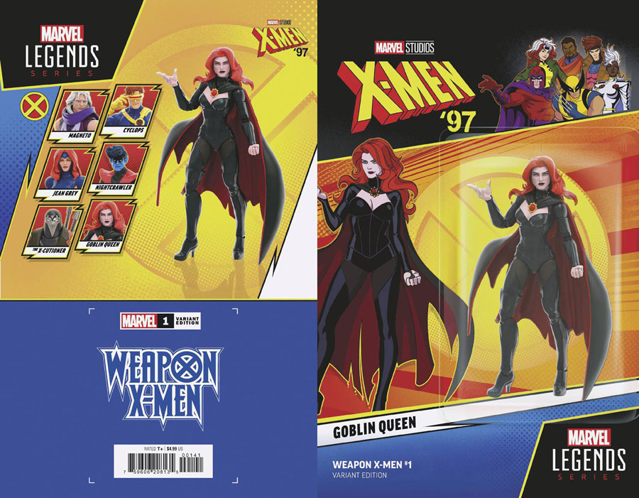 Weapon X-Men #1 Cover B Variant Goblin Queen X-Men 97 Action Figure Cover (Limit 1 Per Customer)