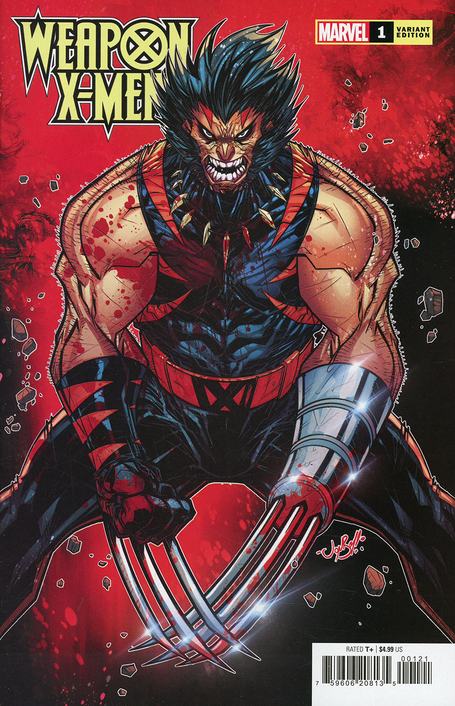 Weapon X-Men #1 Cover D Variant Jonboy Meyers Cover (Limit 1 Per Customer)