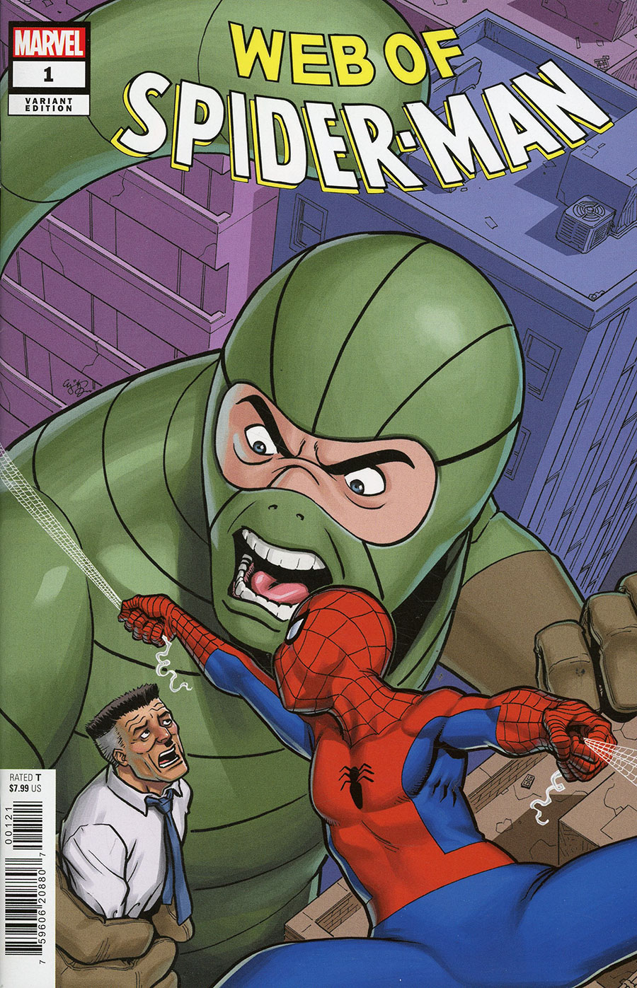 Web Of Spider-Man #1 (One Shot) Cover B Variant Animation Cover