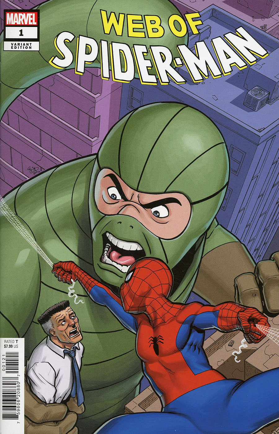 Web Of Spider-Man (One Shot) #1 Cover B Variant Animation Cover