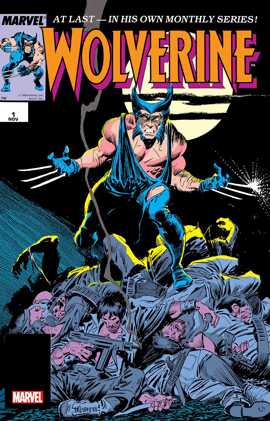 Wolverine By Claremont & Buscema #1 Facsimile Edition Cover C Variant John Buscema Foil Cover New Ptg
